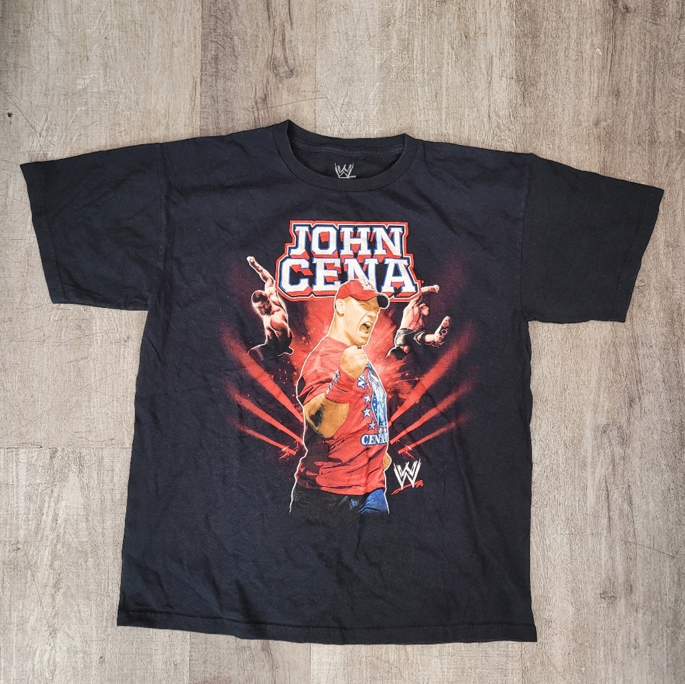 WWE John Cena tee shirt kids xl 2011